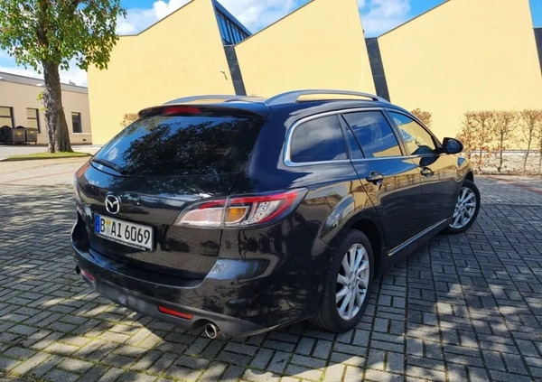 Mazda 6 cena 28999 przebieg: 168000, rok produkcji 2012 z Żary małe 79